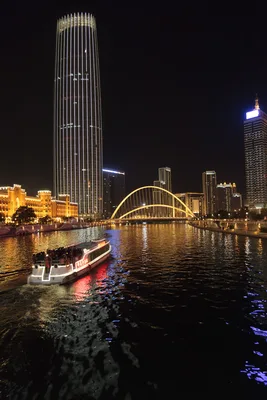 Tianjin Haihe River, Jiefang Bridge, and Italian Style Town Night View Guide