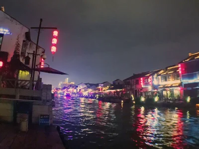 Wuxi Grand Canal, Nanchang Street, Nanchan Temple, and City Center Night View Guide