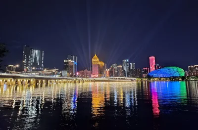 Shenyang Night View Photos: Hunhe River, Xita Street, Zhongshan Square, and Downtown Skyline